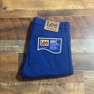 NWT ALIFE x Lee "Shop Art Museum" Limited Edition Pinstripe Jeans